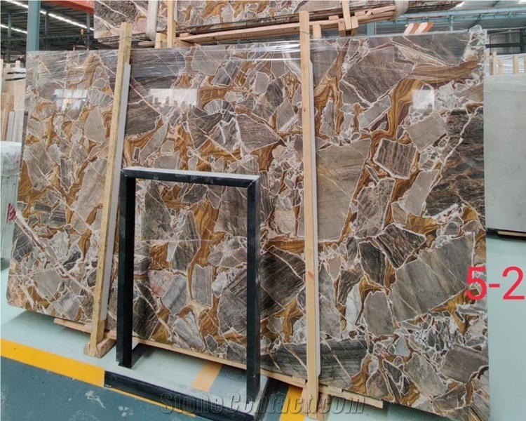 Golden Shadow Marble Slabs